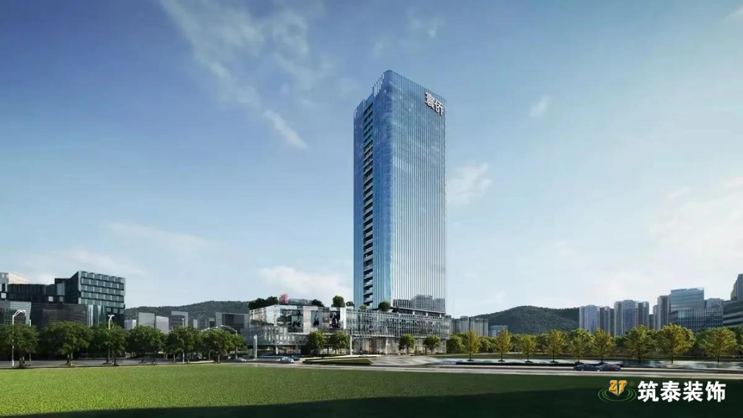 筑泰建筑 | 深圳寰僑商務大廈辦公區裝飾裝修